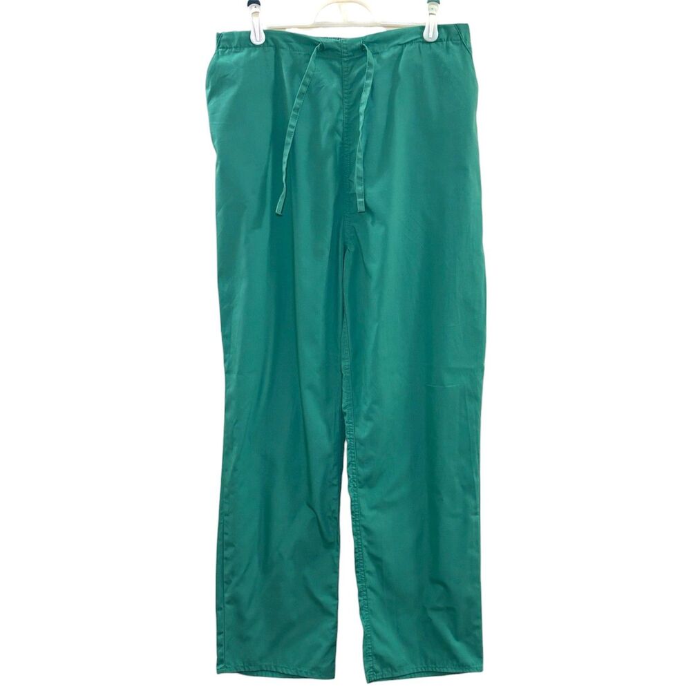 Natural Uniforms Natural Comfort Scrub Pants Teal Green Size Small